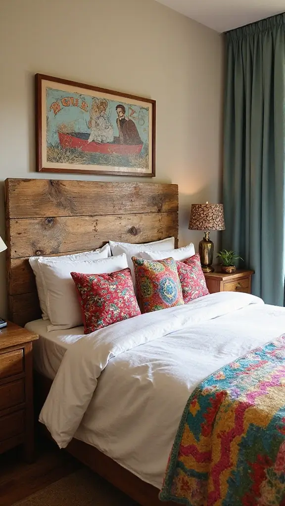 35 Modern Boho Bedroom Ideas for a Fresh, Trendy Look 26 35 Modern Boho Bedroom Ideas for a Fresh, Trendy Look - 24. Unique Headboards