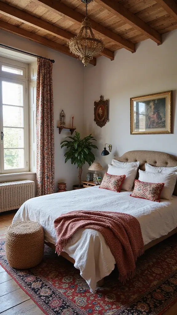 Colorful Boho Bedroom Ideas: 28 Playful Designs Bursting with Personality 29 Colorful Boho Bedroom Ideas: 28 Playful Designs Bursting with Personality - 27. Embracing Imperfection