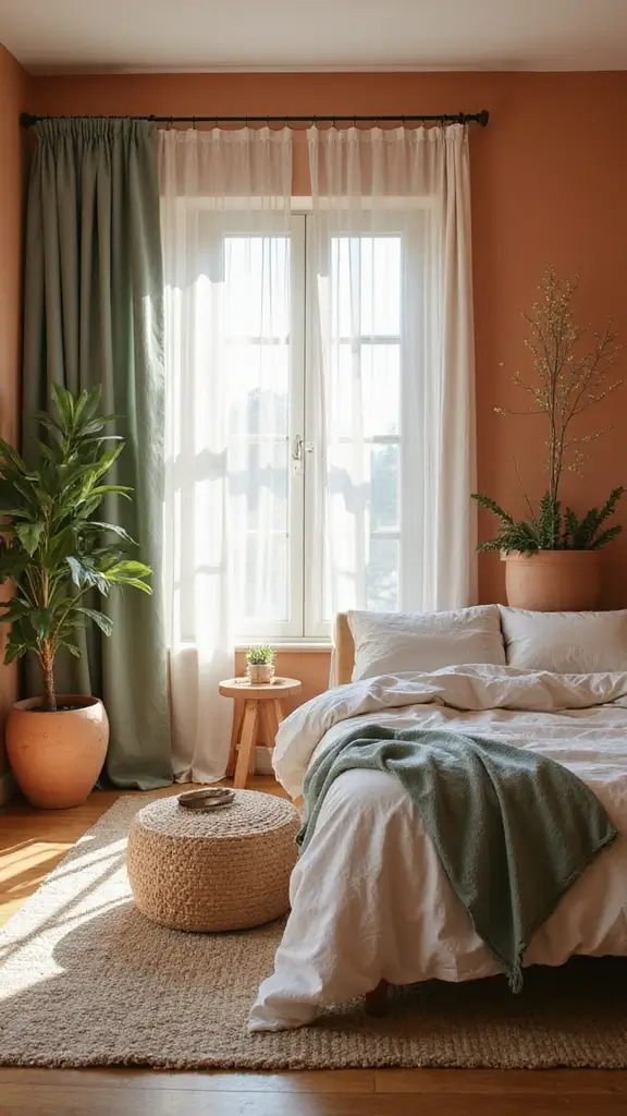 35 Modern Boho Bedroom Ideas for a Fresh, Trendy Look 3 35 Modern Boho Bedroom Ideas for a Fresh, Trendy Look - 1. Earthy Color Palette