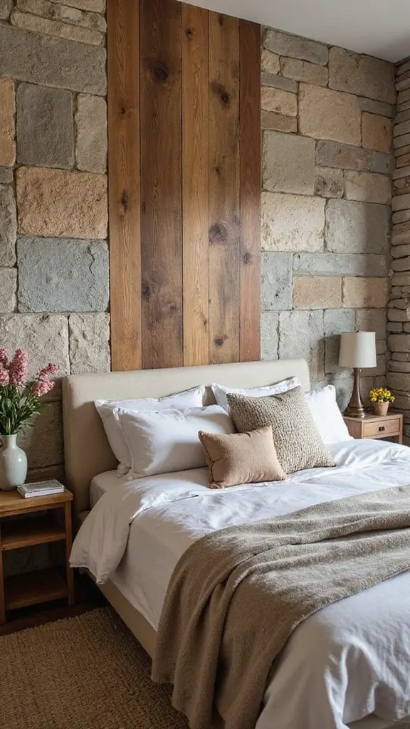 35 Modern Boho Bedroom Ideas for a Fresh, Trendy Look 17 35 Modern Boho Bedroom Ideas for a Fresh, Trendy Look - 15. Textured Walls