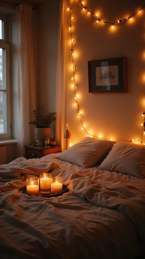 35 Modern Boho Bedroom Ideas for a Fresh, Trendy Look 22 35 Modern Boho Bedroom Ideas for a Fresh, Trendy Look - 20. Cozy Lighting Options