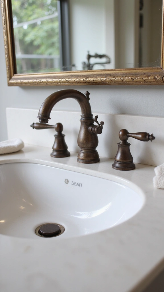 Boho Vanity Ideas Bathroom: 29 Chic and Functional Designs 24 23. Statement Faucets