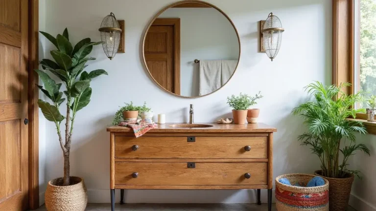 Boho Vanity Ideas Bathroom: 29 Chic and Functional Designs