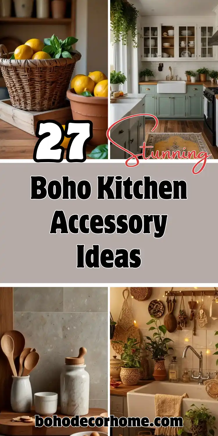 27 Inspiring Boho Kitchen Accessory Ideas to Elevate Your Space 2 Boho Kitchen Accessory
