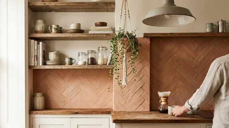 Boho Kitchen Backsplash