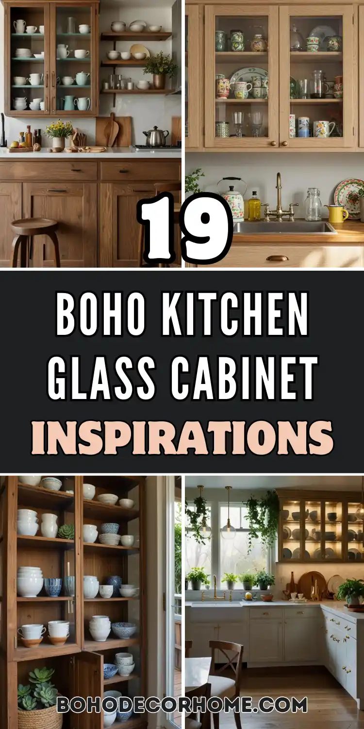 19 Sleek Boho Kitchen Glass Cabinet Inspirations 2 Boho Kitchen Glass Cabinet Inspirations
