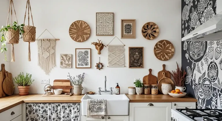 Boho Kitchen Wall Decor Ideas