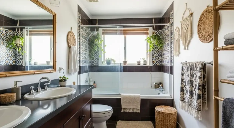Boho Master Bath Ideas