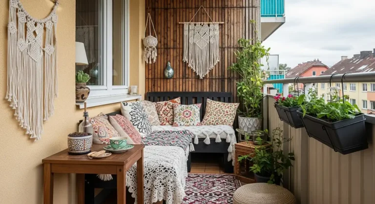 Boho Style Balcony Ideas