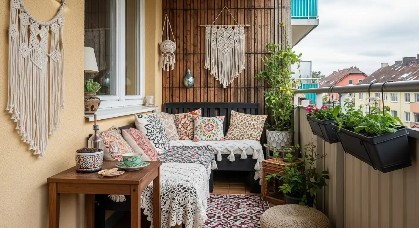 Boho Style Balcony Ideas: 23 Creative Ways To Refresh A Tired Balcony