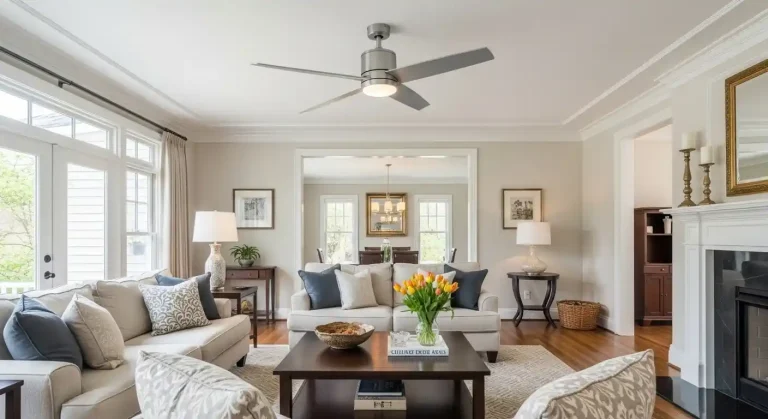 Do Living Rooms Have Ceiling Fans