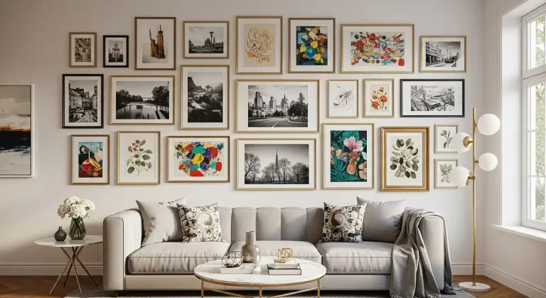 How to Decorate a Blank Wall
