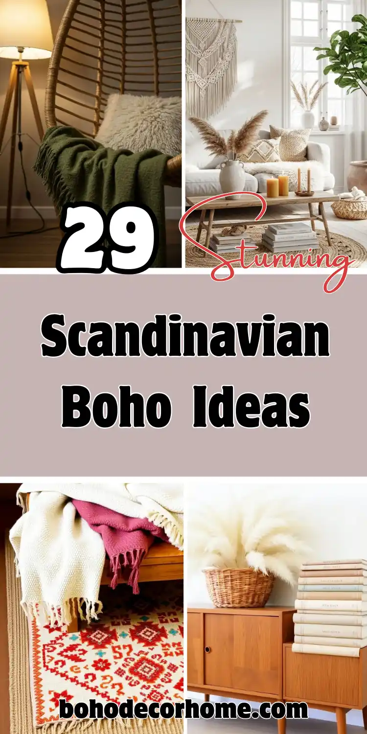 Scandinavian Boho Ideas to Create a Warm Minimalist Space 2 Scandinavian Boho Ideas