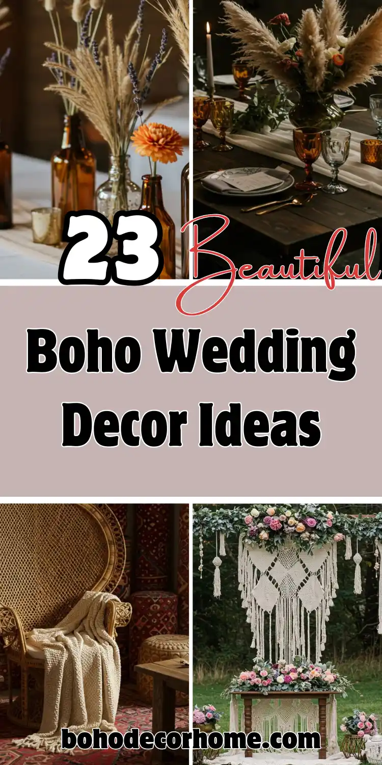 Wedding Boho Decor Ideas to Inspire: 23 Creative Styling Tips 2 Wedding Boho Decor Ideas