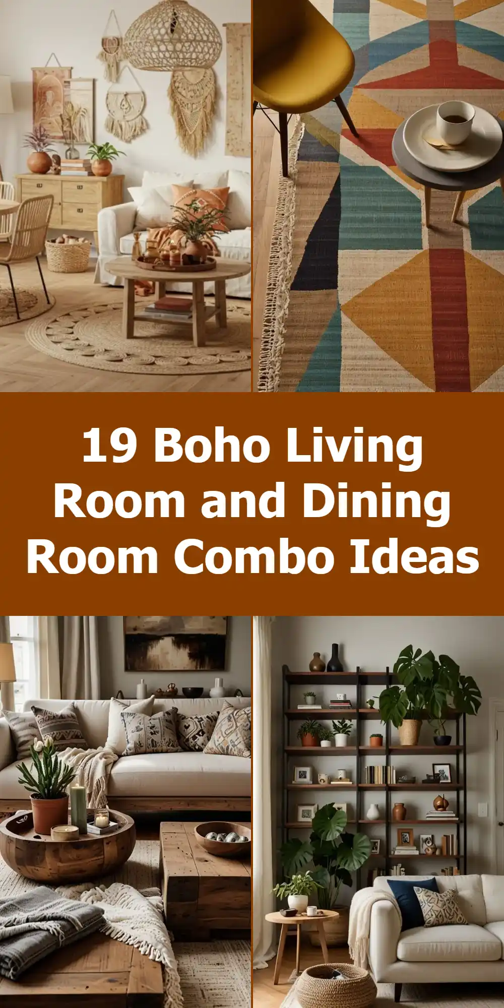 19 Smart Boho Living Room and Dining Room Combo Ideas 2 boho living room and dining room combo ideas