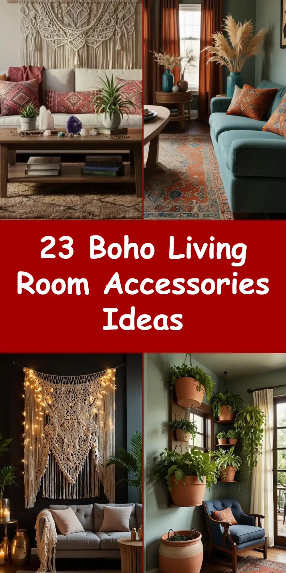 23 Trendy Boho Living Room Accessories You Need 2 trendy boho living room accessories