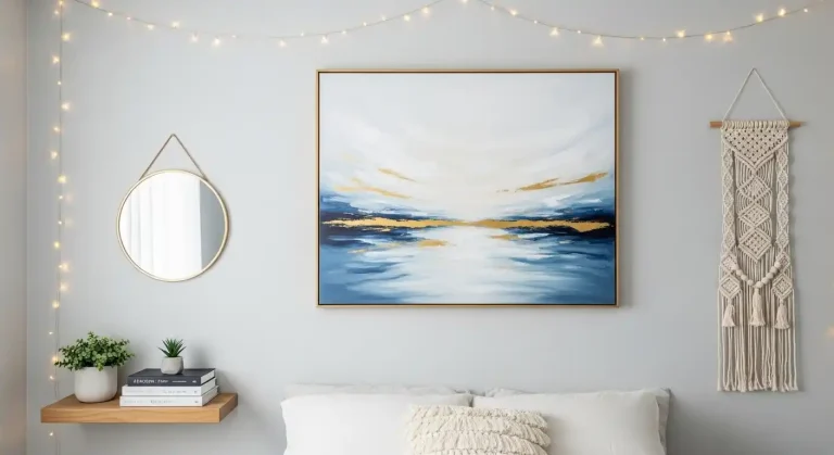 How to Decorate a Blank Wall in Bedroom