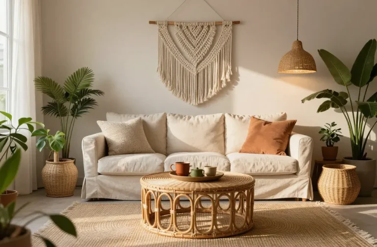 10 Calm and Peaceful Boho Living Room Inspiration: Cozy Vibes Unleashed
