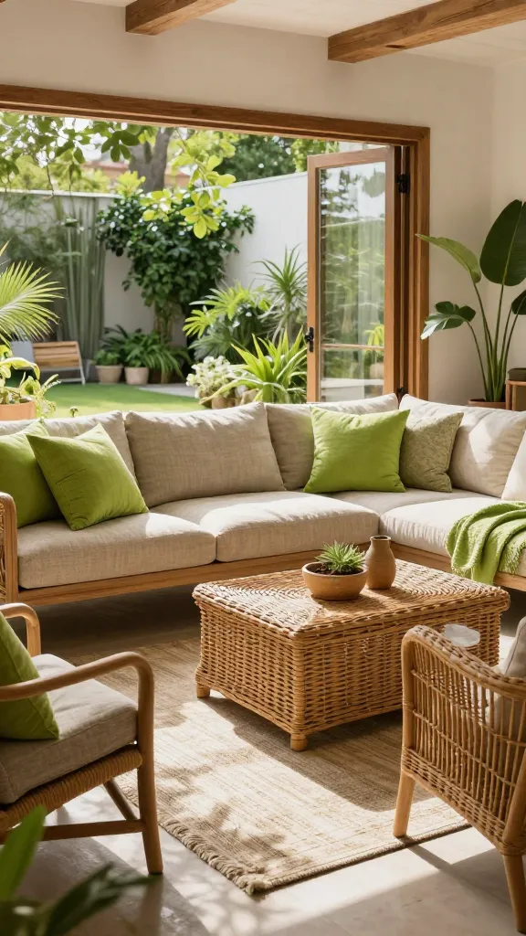 10 Calm and Peaceful Boho Living Room Inspiration: Cozy Vibes Unleashed 8 Item 7