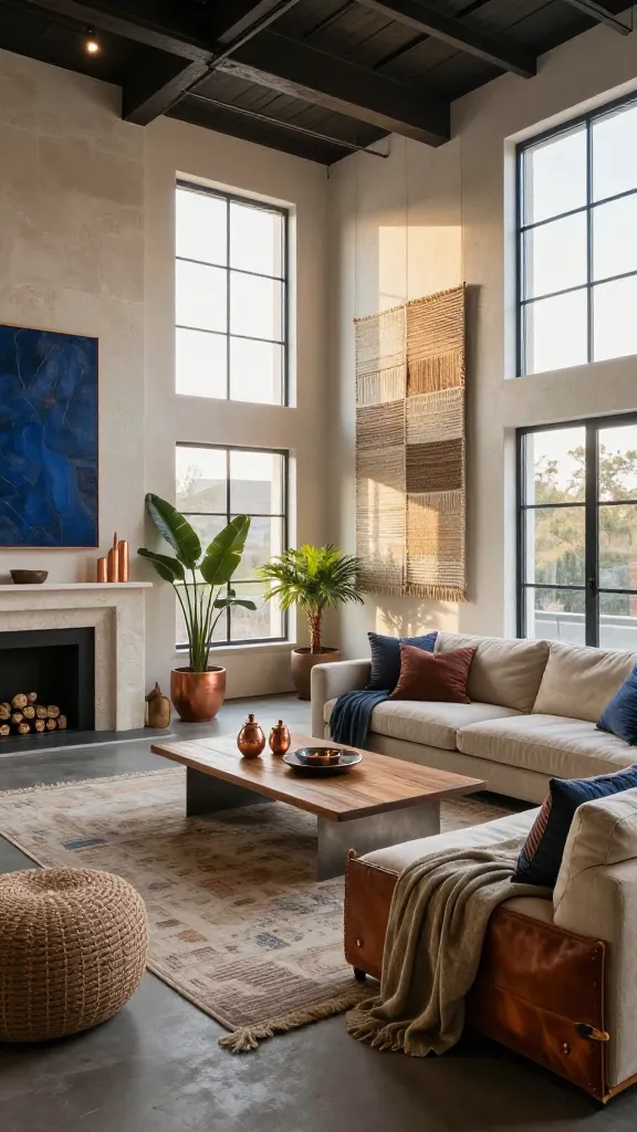 10 Calm and Peaceful Boho Living Room Inspiration: Cozy Vibes Unleashed 11 Item 10