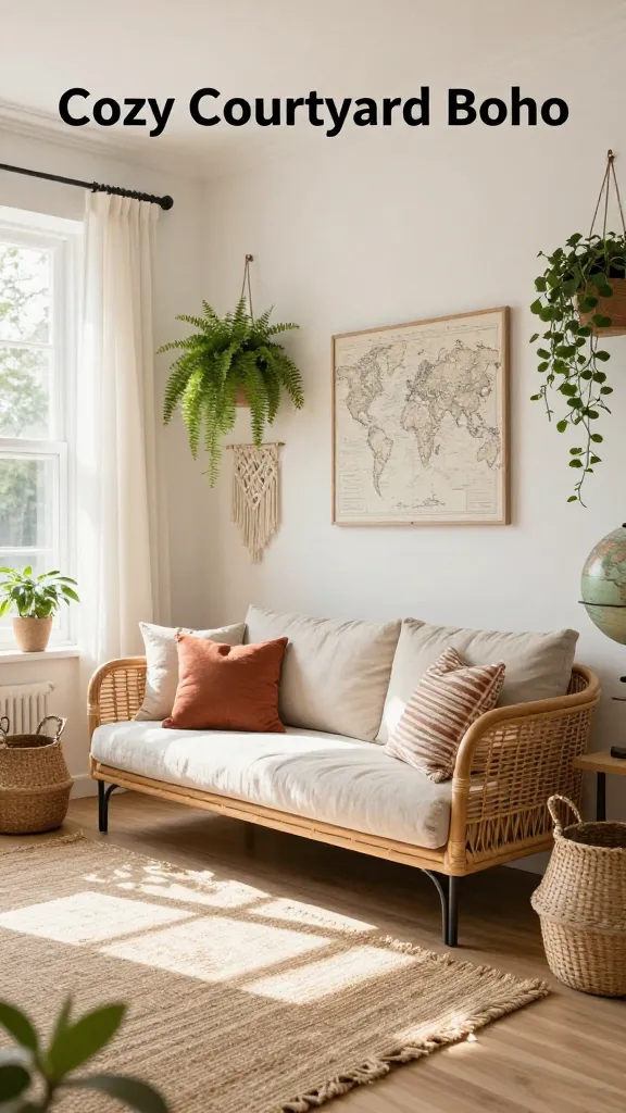 7 Affordable Boho Living Room Ideas for Apartments: Cozy & Chic 2 Item 1