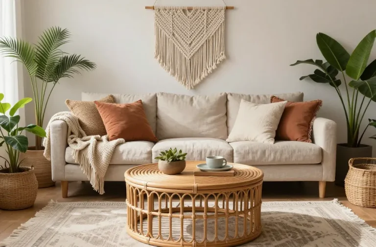 10 Easy Boho Living Room Makeover on Budget: Tiny Tweaks to Transform
