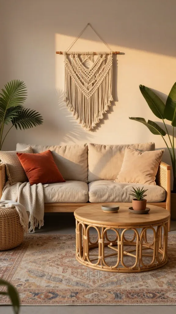 10 Easy Boho Living Room Makeover on Budget 2 Item 1