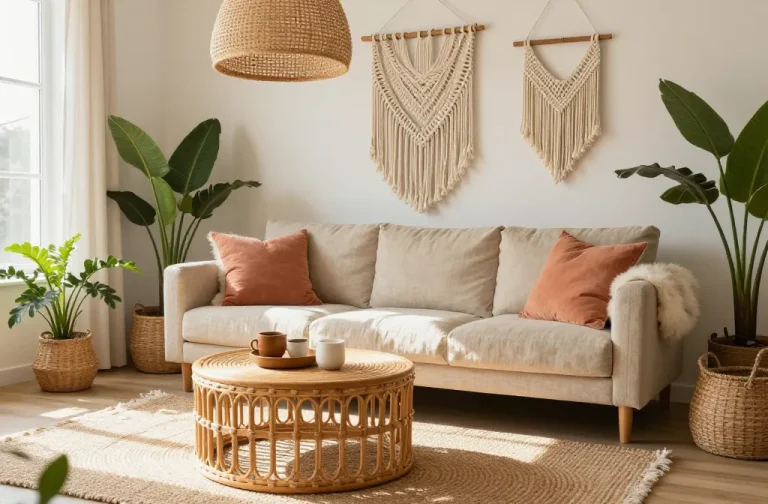 9 Simple Boho Living Room Ideas That Feel Beautiful: Cozy & Chic