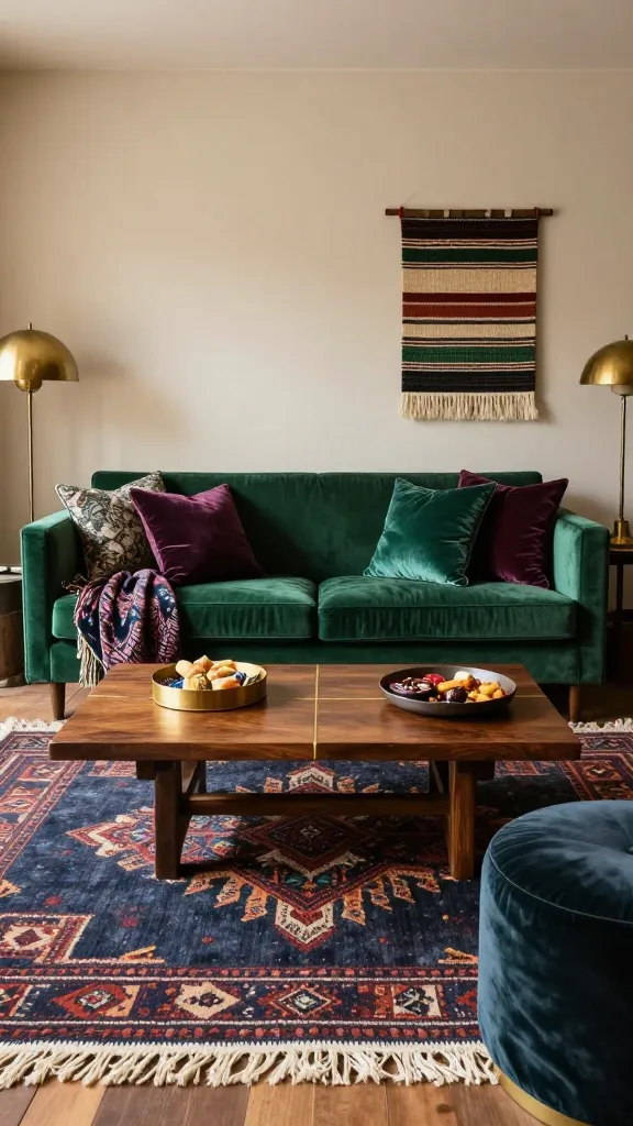 8 Boho Living Room Ideas for Busy Moms 8 Item 7