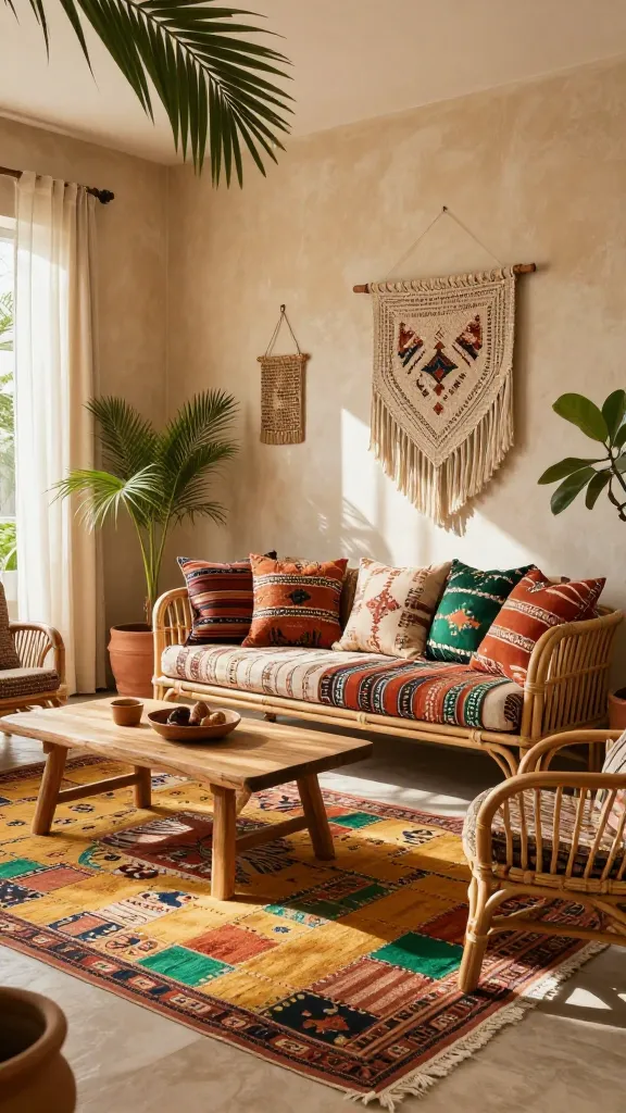 7 Thrifted Boho Living Room Ideas That Save Money 2 Item 1