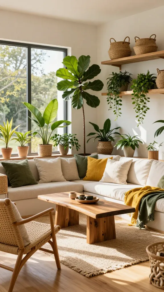 11 Relaxing Boho Living Room Ideas for Stress Free Homes 4 Item 3