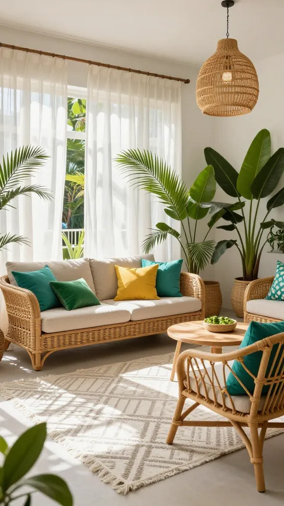 11 Relaxing Boho Living Room Ideas for Stress Free Homes 12 Item 11