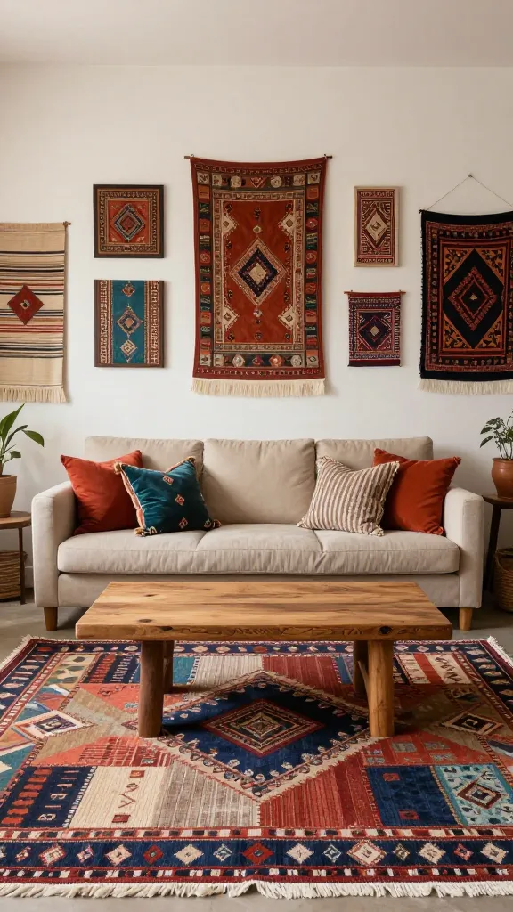 10 Renter Friendly Boho Living Room Ideas Without Damage You’Ll Love 3 Item 2