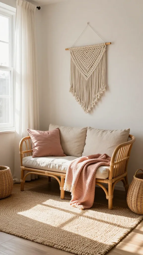 8 Smart Boho Living Room Ideas for Small Apartments You’Ll Love 2 Item 1