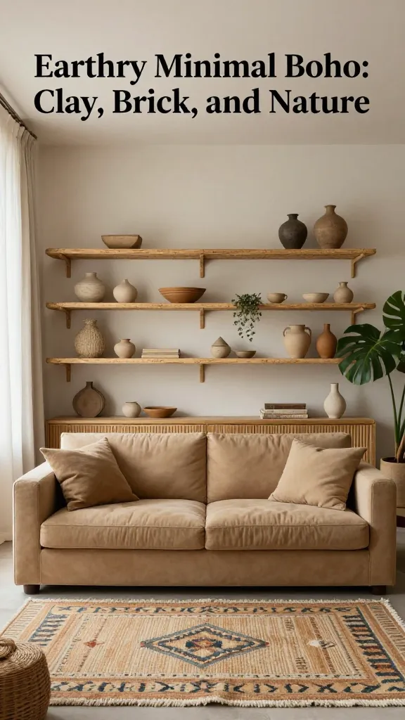 7 Minimalist Boho Living Room Ideas Without Clutter You'll Love 4 Item 3