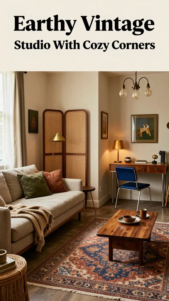 10 Earthy Boho Living Room Ideas That Feel Warm: Cozy Pressed Retreat 11 Item 10