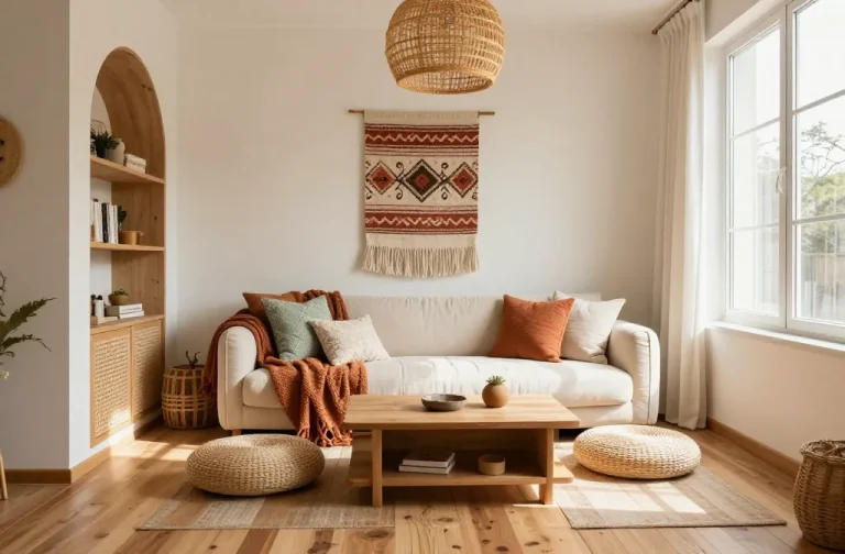 9 Tiny Boho Living Room Ideas That Maximize Space: Tiny Brilliance