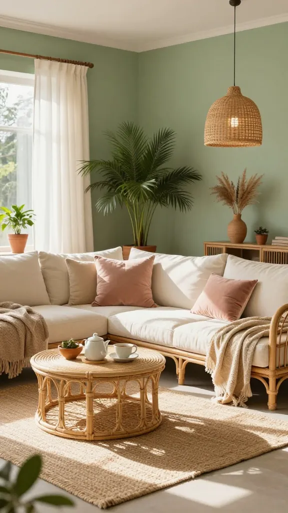 8 Feminine Boho Living Room Ideas You Will Love Instantly 2 Item 1
