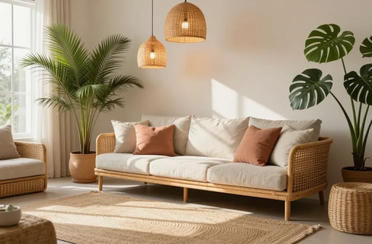 9 Cheap Boho Living Room Decor That Looks High End — on a Budget