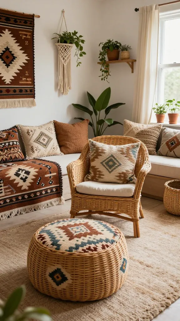 10 Easy Boho Living Room Makeover on Budget 7 Item 6