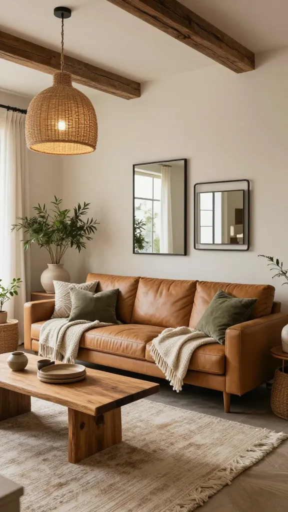 8 Beautiful Neutral Boho Living Room Ideas for Calm Homes You'll Love 8 Item 7