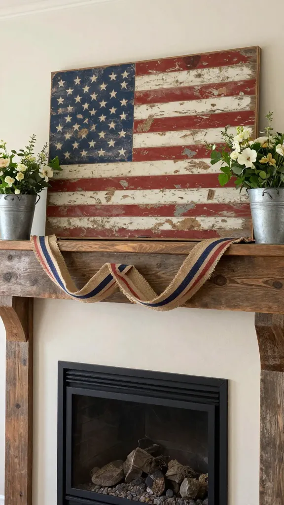 8 Patriotic 4th of July Mantel Decor Ideas for a Festive Home 4 Item 3
