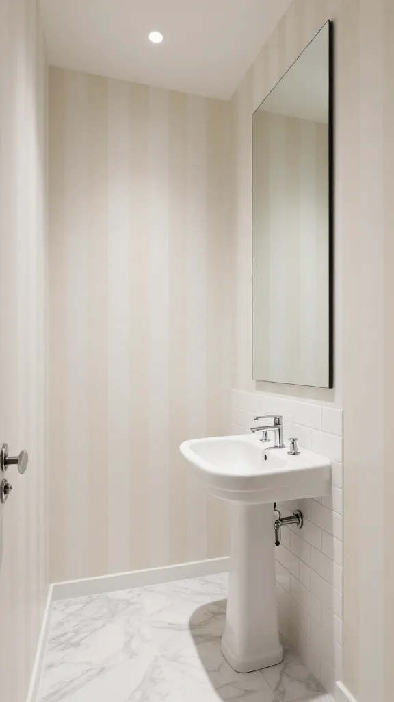 7 Space-Saving Half Bathroom Ideas for Apartment Living That Feel Surprisingly Spacious 4 Item 3