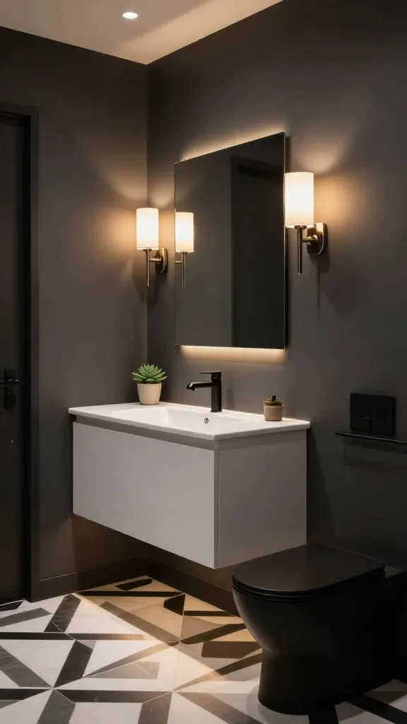 7 Space-Saving Half Bathroom Ideas for Apartment Living That Feel Surprisingly Spacious 3 Item 2