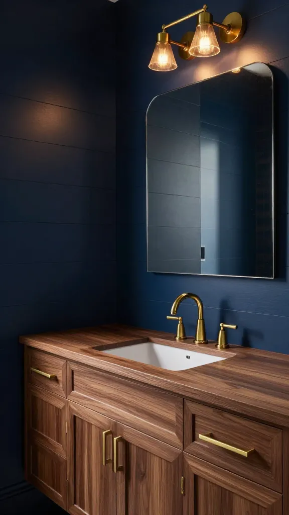 8 Sophisticated Half Bathroom Ideas for Men That Actually Look Sophisticated 3 Item 2