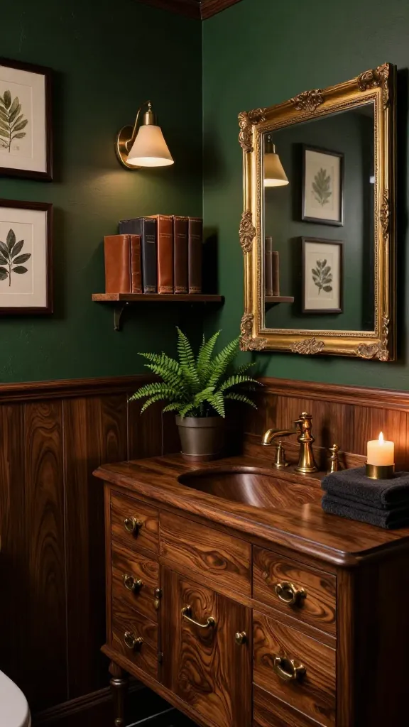 8 Sophisticated Half Bathroom Ideas for Men That Actually Look Sophisticated 5 Item 4