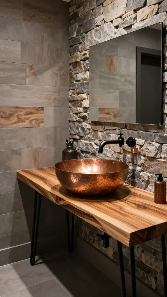 8 Sophisticated Half Bathroom Ideas for Men That Actually Look Sophisticated 7 Item 6