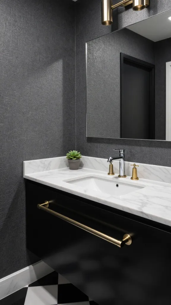 8 Sophisticated Half Bathroom Ideas for Men That Actually Look Sophisticated 8 Item 7