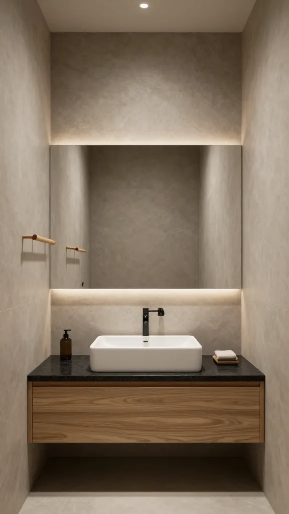 8 Sophisticated Half Bathroom Ideas for Men That Actually Look Sophisticated 9 Item 8
