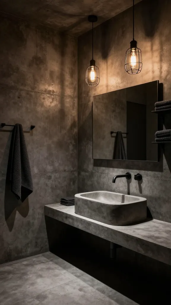 Create Drama in Your Hallway: 9 Dark Moody Half Bathroom Ideas 6 Item 5